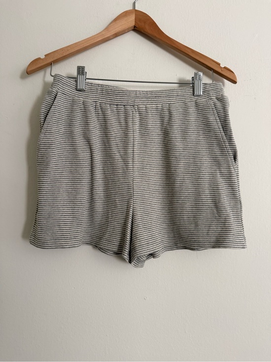 Isabelles Cabinet Pants - Isabelle’s Cabinet Gray Striped Shorts